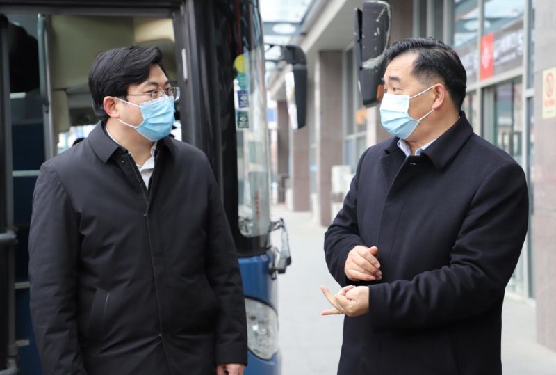 市委常委、武進(jìn)區(qū)委書記喬俊杰督查武進(jìn)汽車站春運(yùn)及疫情防控工作